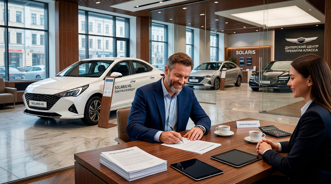 Солярис в кредит